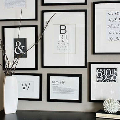 Decorating with Black and White