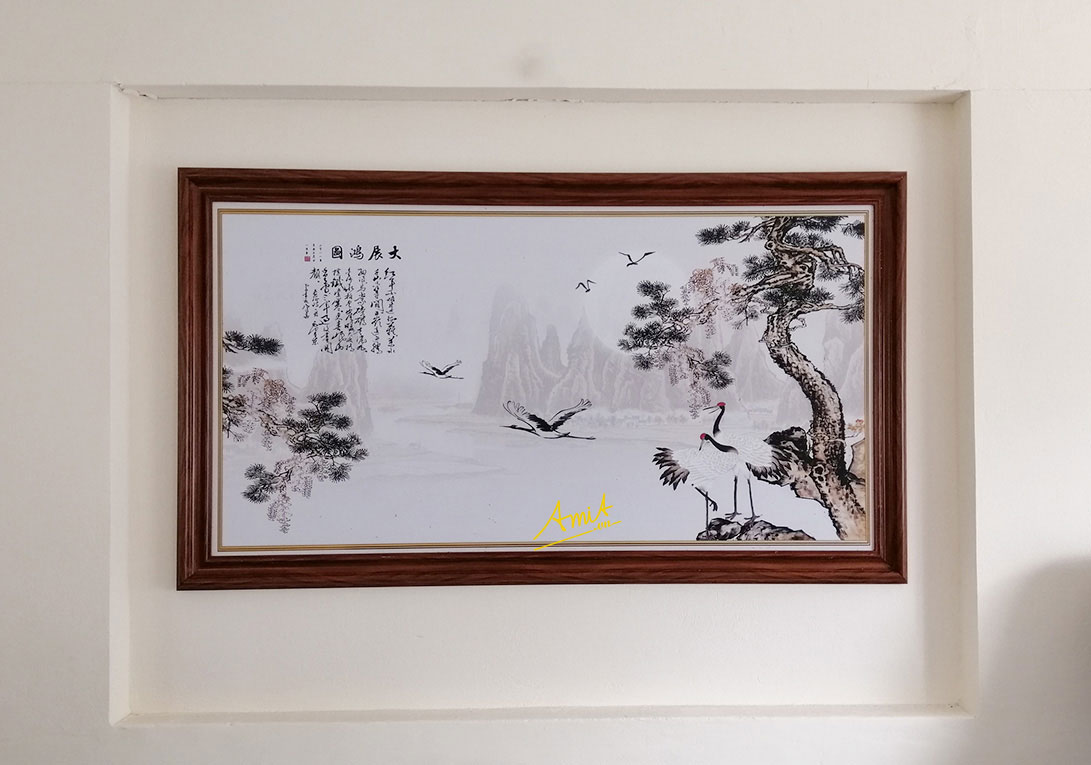 khung tranh gỗ 